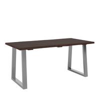 Záhradný stůl akáciea masiv MAURO 180x90cm - barvy vlašských ořechů, Moderní, kov/dřevo (180/90/77cm) - Bessagi Garden