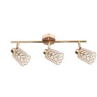 Strahler 93-70111 York - Transparent/Roségold, KONVENTIONELL, Glas/Metall (55/8cm)