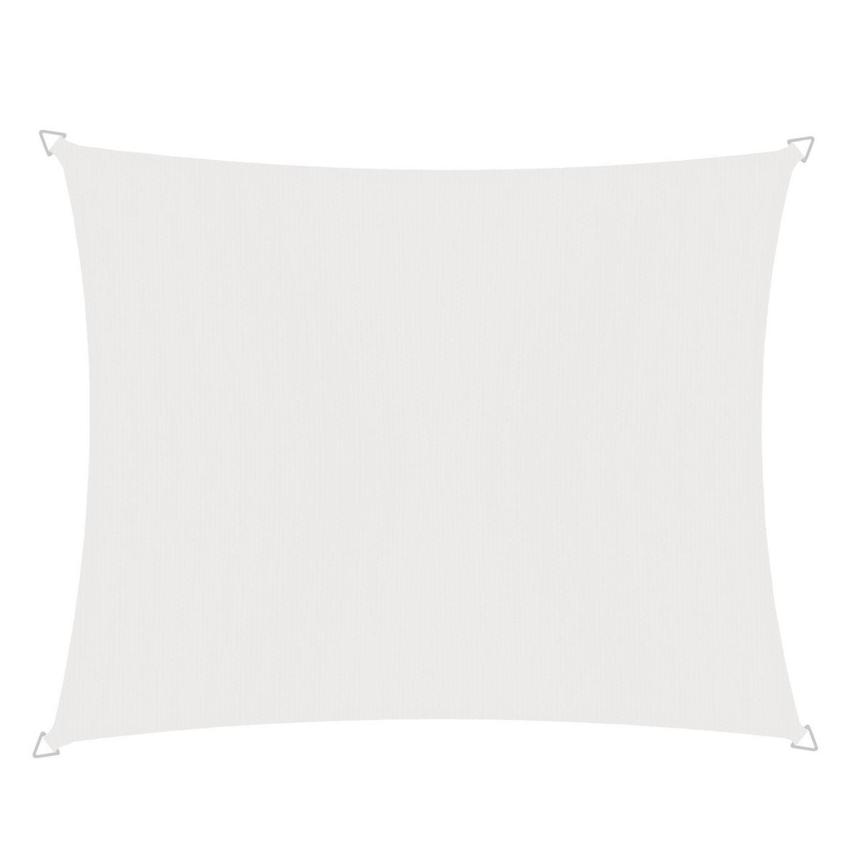 Sonnensegel Rechteck 3x4 m Cannes Re - Weiß, Basics, Kunststoff (300/400cm) - Windhager