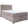 Boxbett mit Bettkasten Catania 120x200 cm Taupe - Taupe, MODERN, Holz/Holzwerkstoff (120/200cm) - MID.YOU