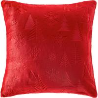 Zierkissen Visby - Rot, ROMANTIK / LANDHAUS, Textil (45/45cm) - James Wood