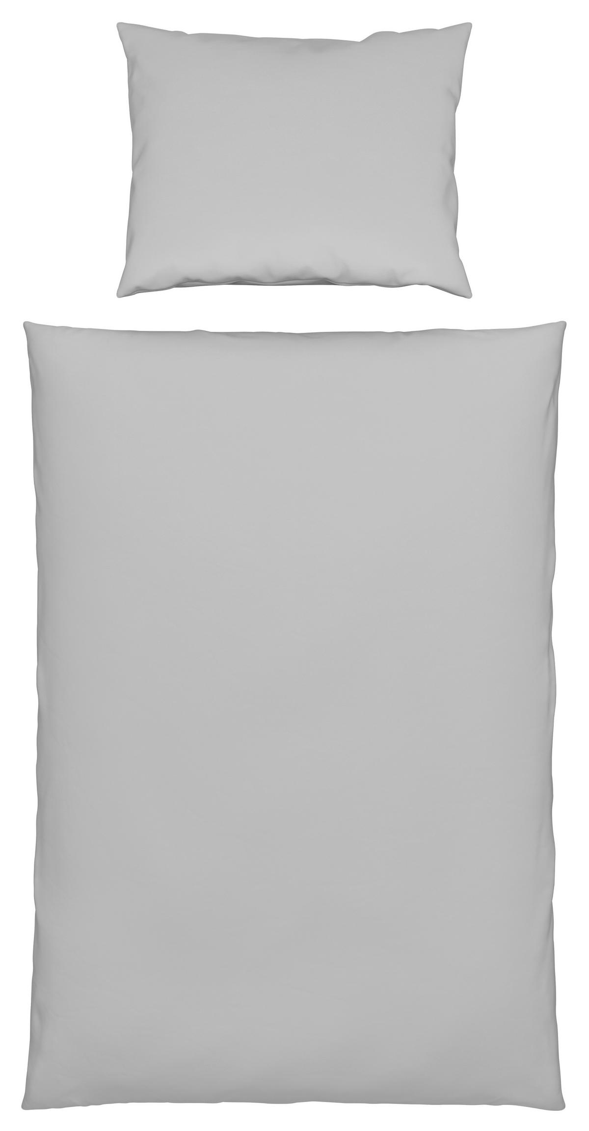 Ágyneműhuzat-garnitúra Alesund - ezüstszínű, Modern, textil - Luca Bessoni