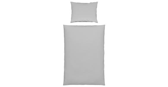 Bettwäsche Alesund - Silberfarben, MODERN, Textil - Luca Bessoni
