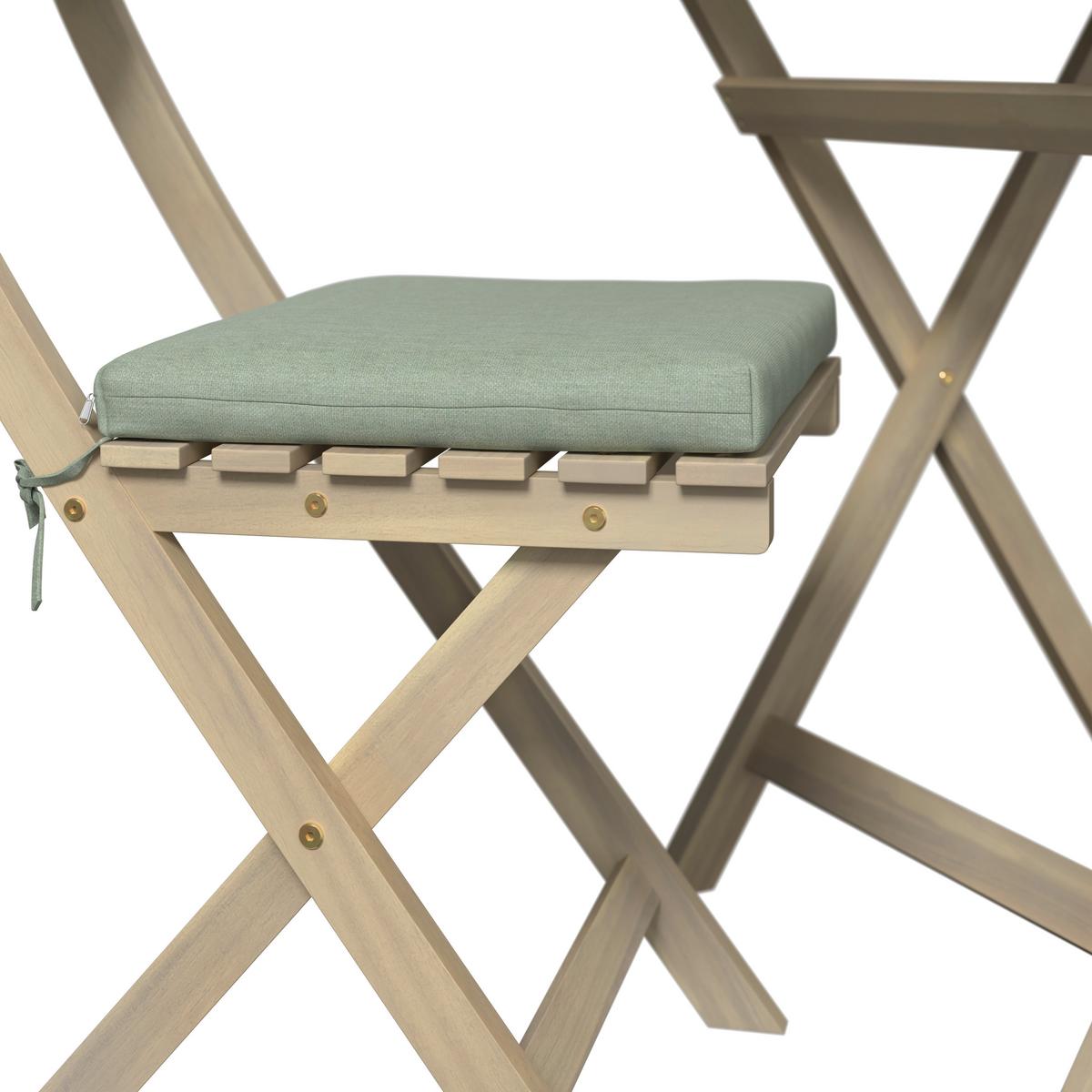 Balkonset Vilnius - Grau/Akaziefarben, MODERN, Holz/Kunststoff (58/71,5/58cm) - Beldano