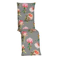 Auflage Toronto 170x46x8cm Schwarz - Schwarz, Design, Textil (170/46/8cm) - Gardenson