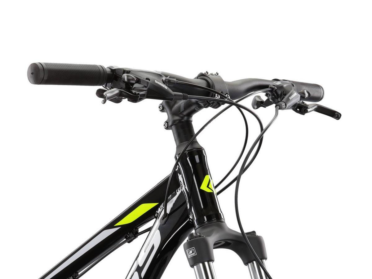 MOUNTAINBIKE KROSS HEXAGON 5.0 2023 RH-S - Gelb/Schwarz, KONVENTIONELL, Metall (180/50/110cm)