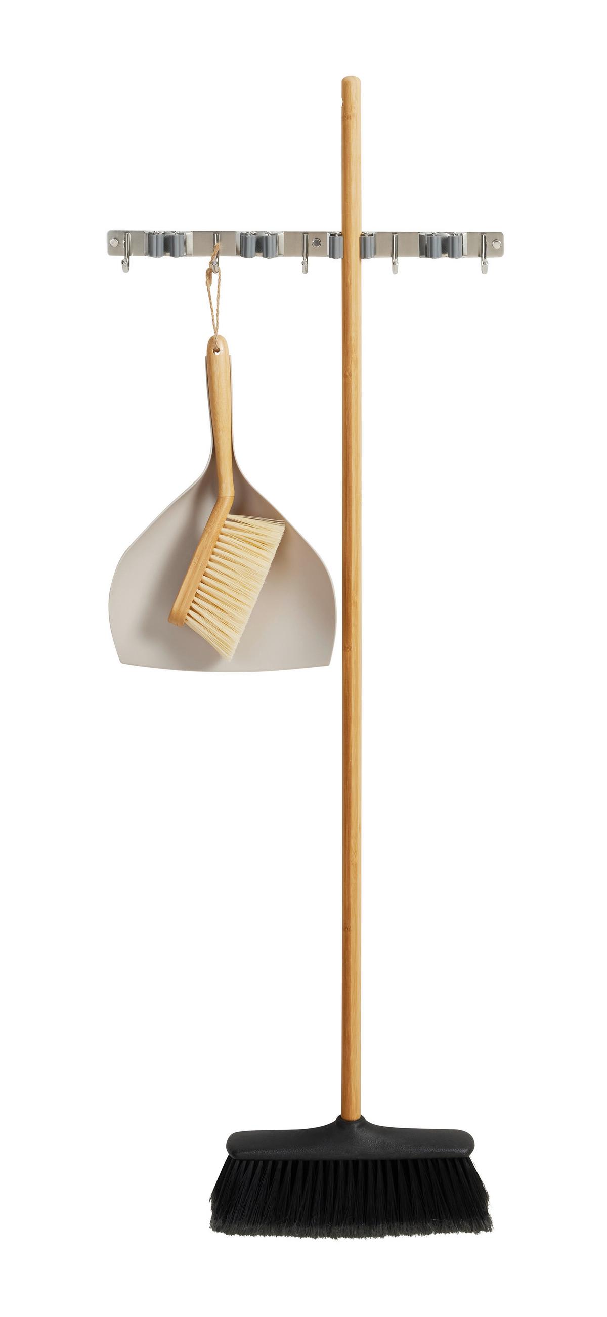 Držák na stěnu PRAKTIKER - barvy stříbra, Konvenční, kov (43,5cm) - Mömax