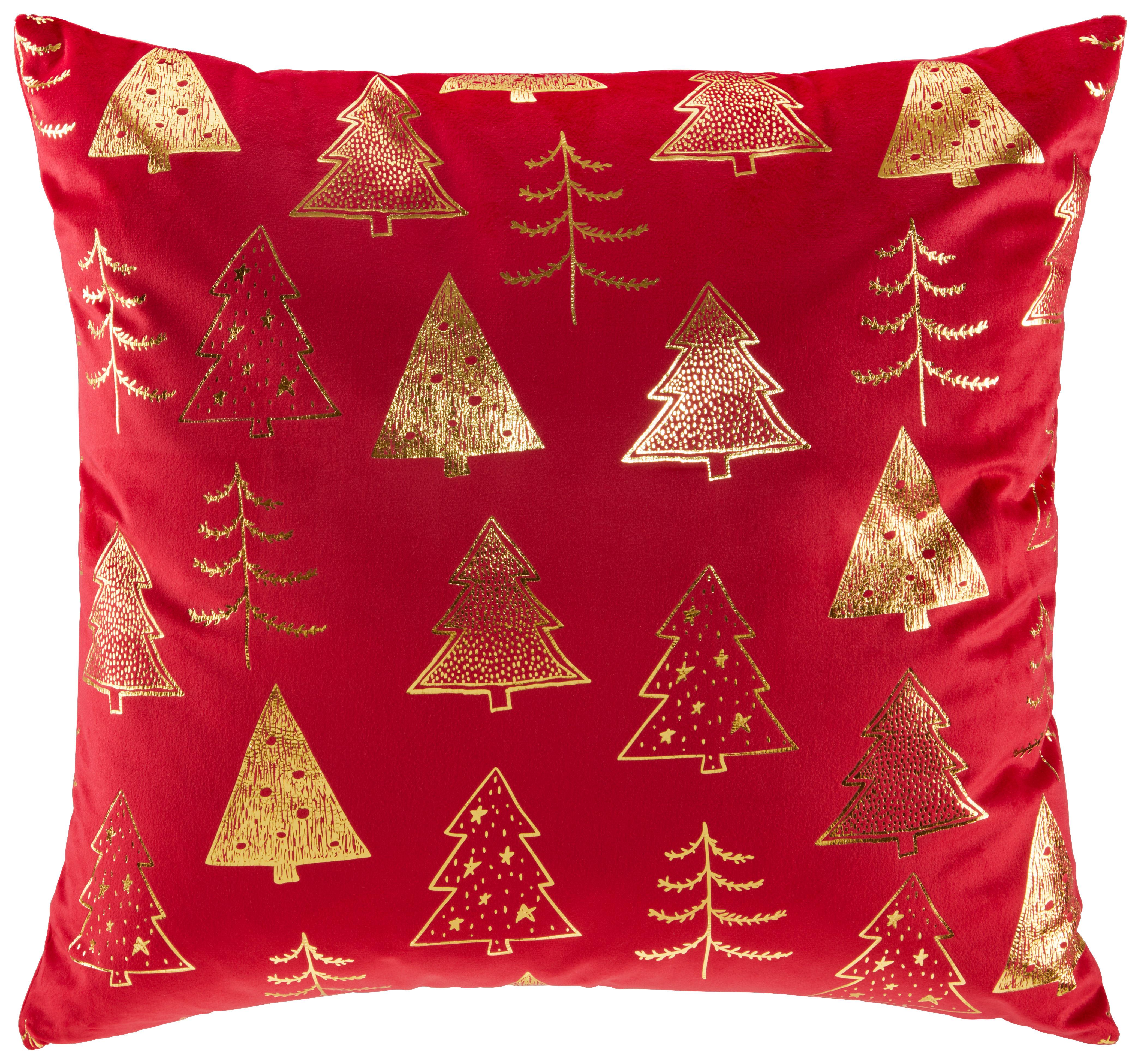 Zierkissen Gloria - Rot, ROMANTIK / LANDHAUS, Textil (45/45cm) - James Wood
