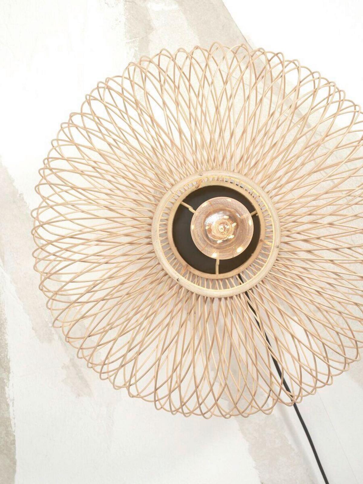 Wandleuchte Cango/W/4020/N - Naturfarben, Trend (20/40cm) - Good & Mojo