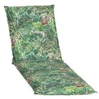 Auflage für Liege Tegernsee 191x58x8 cm Grün - Grün, Basics, Textil (191/58/8cm) - Gardenson