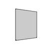 Fliegengitter Fenster 100x120 cm Anthrazit Magnetverschluss - Anthrazit, Basics (100/120cm)