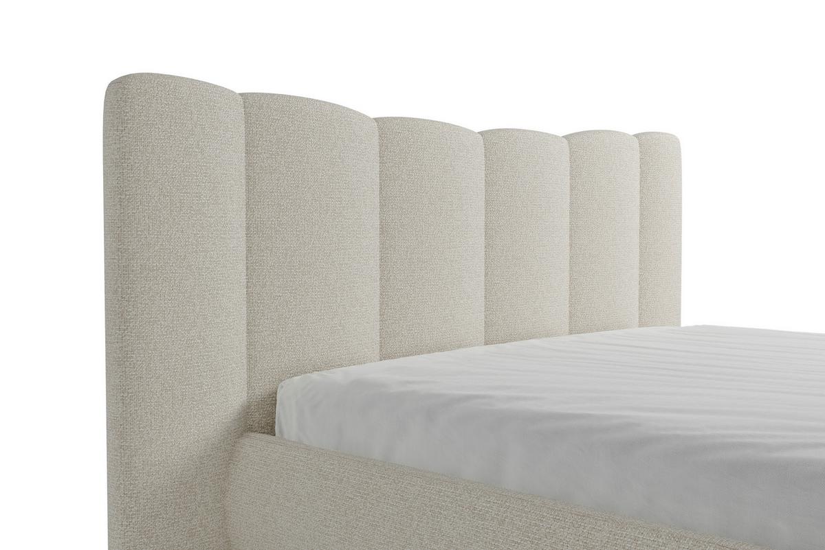 Polsterbett Nook 180x200 Cm Naturfarben - Naturfarben, MODERN, Holz/Holzwerkstoff (180/200cm) - MID.YOU