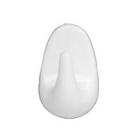 KLEBEHAKEN ZWERGHAKEN 4403010100 - Weiß, KONVENTIONELL, Kunststoff (1,5/2,5/1,5cm) - Wenko