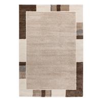 Flachwebteppich My Frisco 281 - Taupe, Basics, Textil (160/230cm) - Obsession