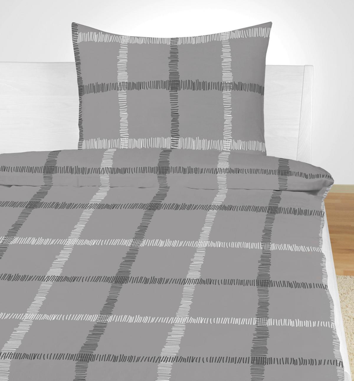 Ágyneműhuzat-garnitúra Marianne - bézs/narancs, Konventionell, textil - Ondega