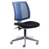 Drehstuhl My Flexo Mit Wippfunktion Schwarz/Blau - Blau/Schwarz, MODERN, Kunststoff/Textil (59/90/65cm) - MID.YOU