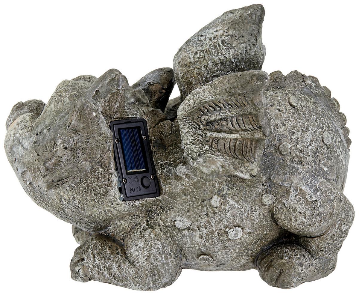 Dekodrache Barry B/h/t: Ca. 25/34/21 Cm - Grau, KONVENTIONELL, Stein (25/34/21cm) - Ondega