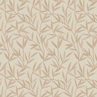 VLIESTAPETE WILLOW LEAF NATURAL - Creme, Basics, Papier/Kunststoff (52/1000cm)