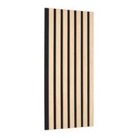 Akustický panel, Ashley, š/v: 60,5/28cm - dub bianco, Modern, drevo/kompozitné drevo (60,5/28/1,2cm) - Mömax