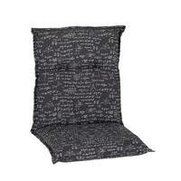 Niederlehner Auflage Turin 98x46 cm Anthrazit - Anthrazit, Basics, Textil (98/46/8cm)