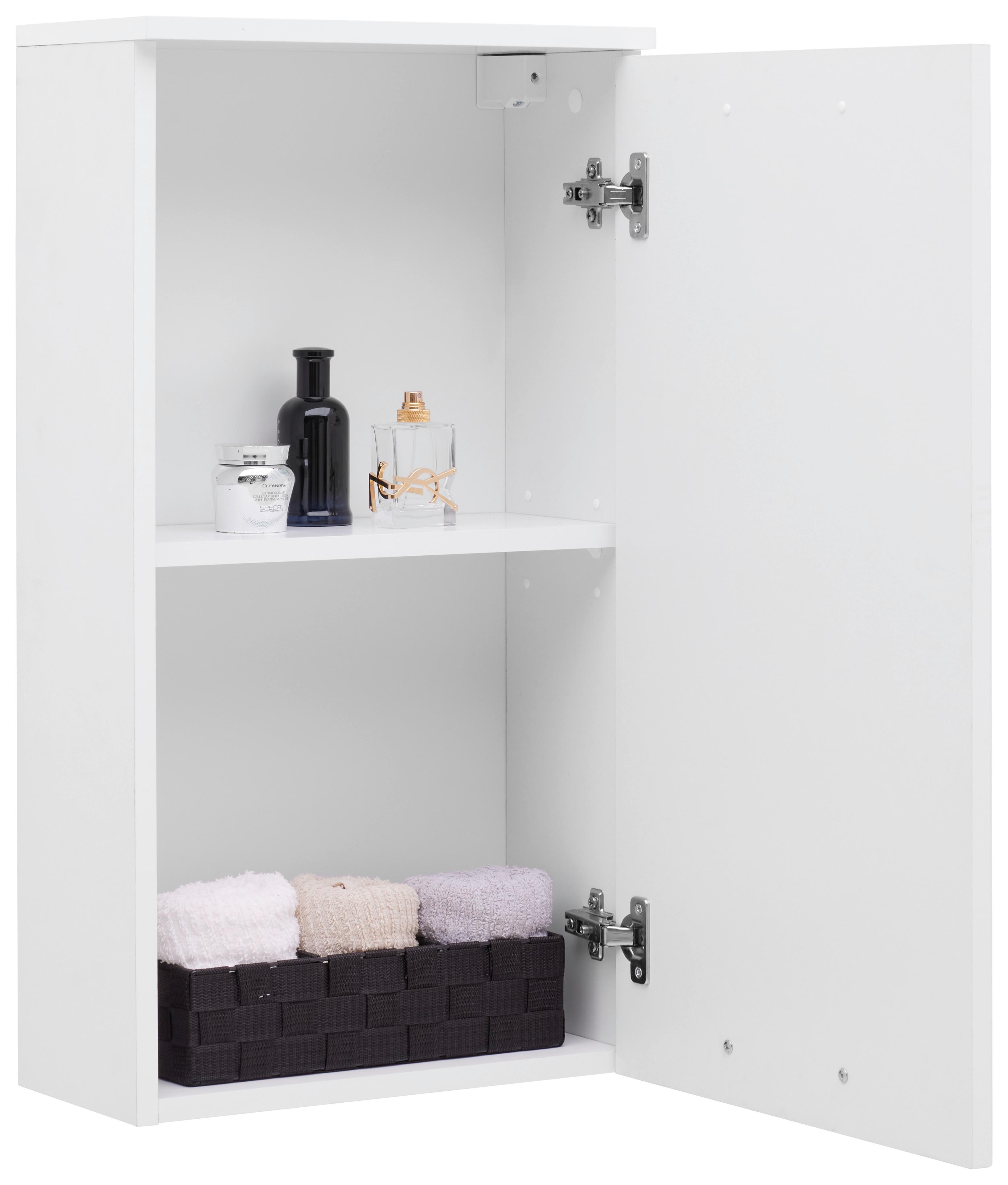 Hängeschrank Bad Fresh Bxh 40x75 Cm Dekor Weiß - Weiß, KONVENTIONELL, Holzwerkstoff (40/75/20cm) - Ondega