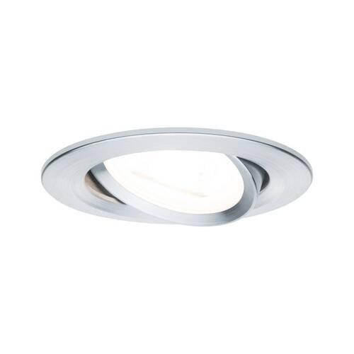 LED-Spotkopf 1-Flammig Ø 8,4 cm - Alufarben, Design, Metall (8,4cm) - Paulmann