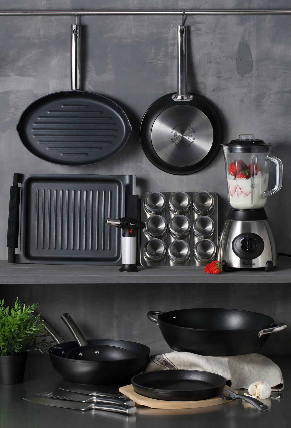 Zitronenpresse Foodies Elektrisch Kunststoff Bpa-Frei - Edelstahlfarben/Transparent, Basics, Kunststoff/Metall (18,5/18,5/30cm) - Masterpro