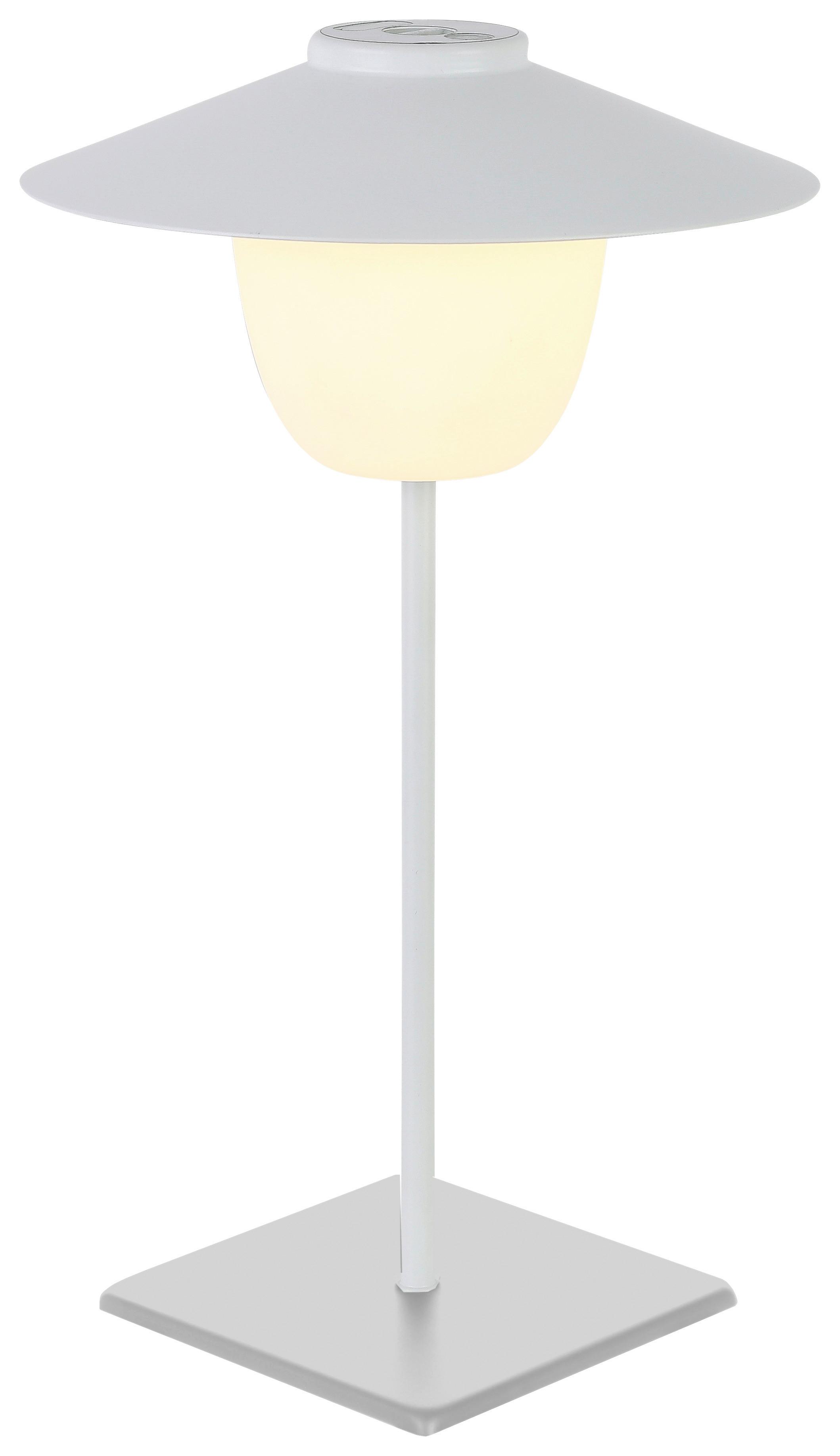 Venkovní Led Svítidlo Multi, V: 36,6 Cm - bílá, Romantický / Rustikální, kov/plast (22/36,6cm) - Modern Living