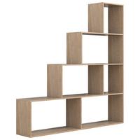 Regal Dubila Sonoma Eiche Dekor B: 155 cm - Sonoma Eiche, Basics, Holzwerkstoff (155/163/29cm) - MID.YOU
