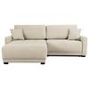 Ecksofa Mount Creme S: 237x186 cm - Creme, Design, Textil (237/186cm) - MID.YOU