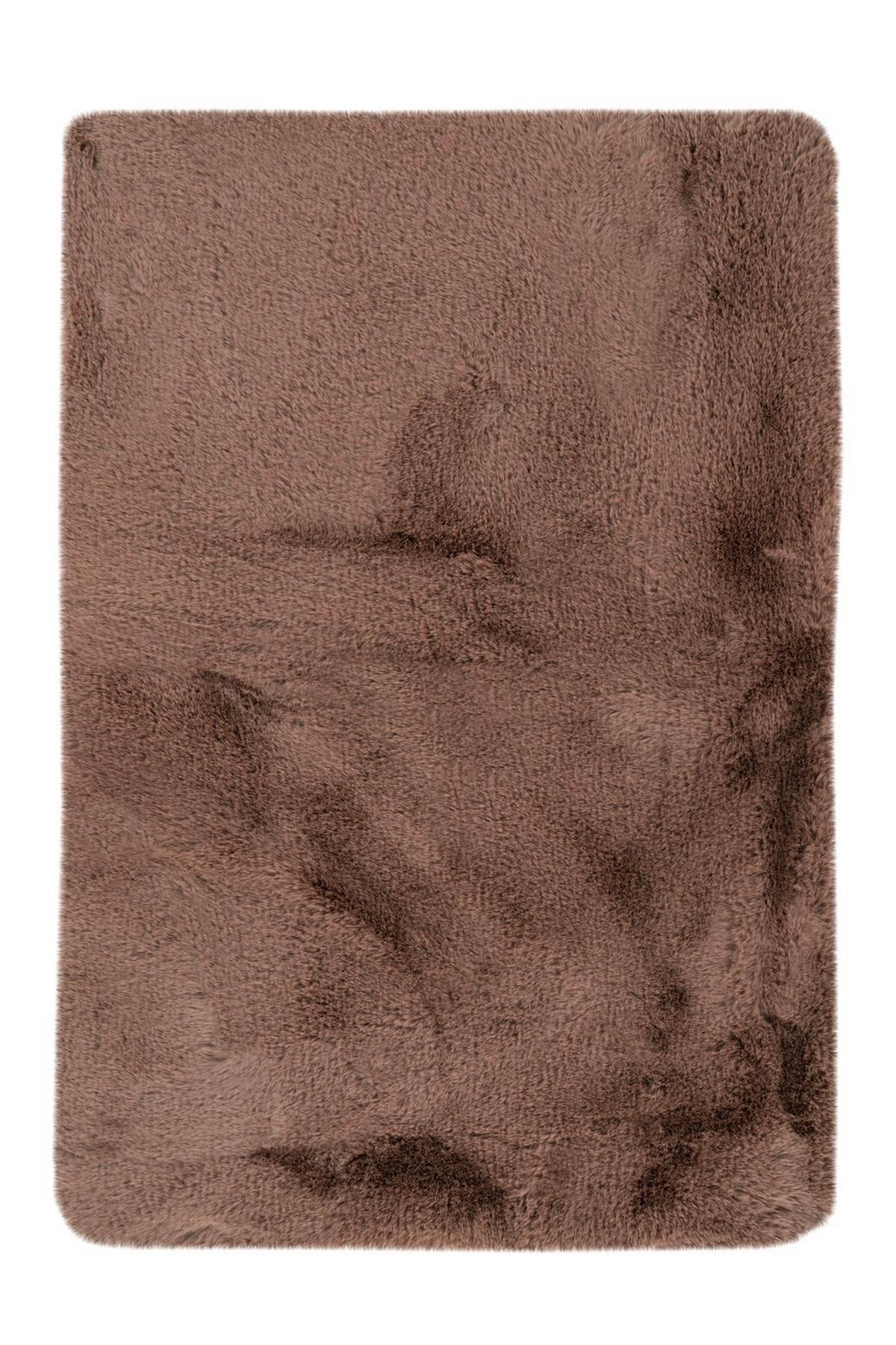 Fellteppich Rabbit Beige, 40x60 Cm - Beige, KONVENTIONELL (40/60cm)