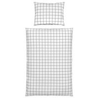 Renforce Bettwäsche 140x200 cm Valentina Baumwolle Weiß - Weiß, MODERN, Textil (140/200cm) - Luca Bessoni