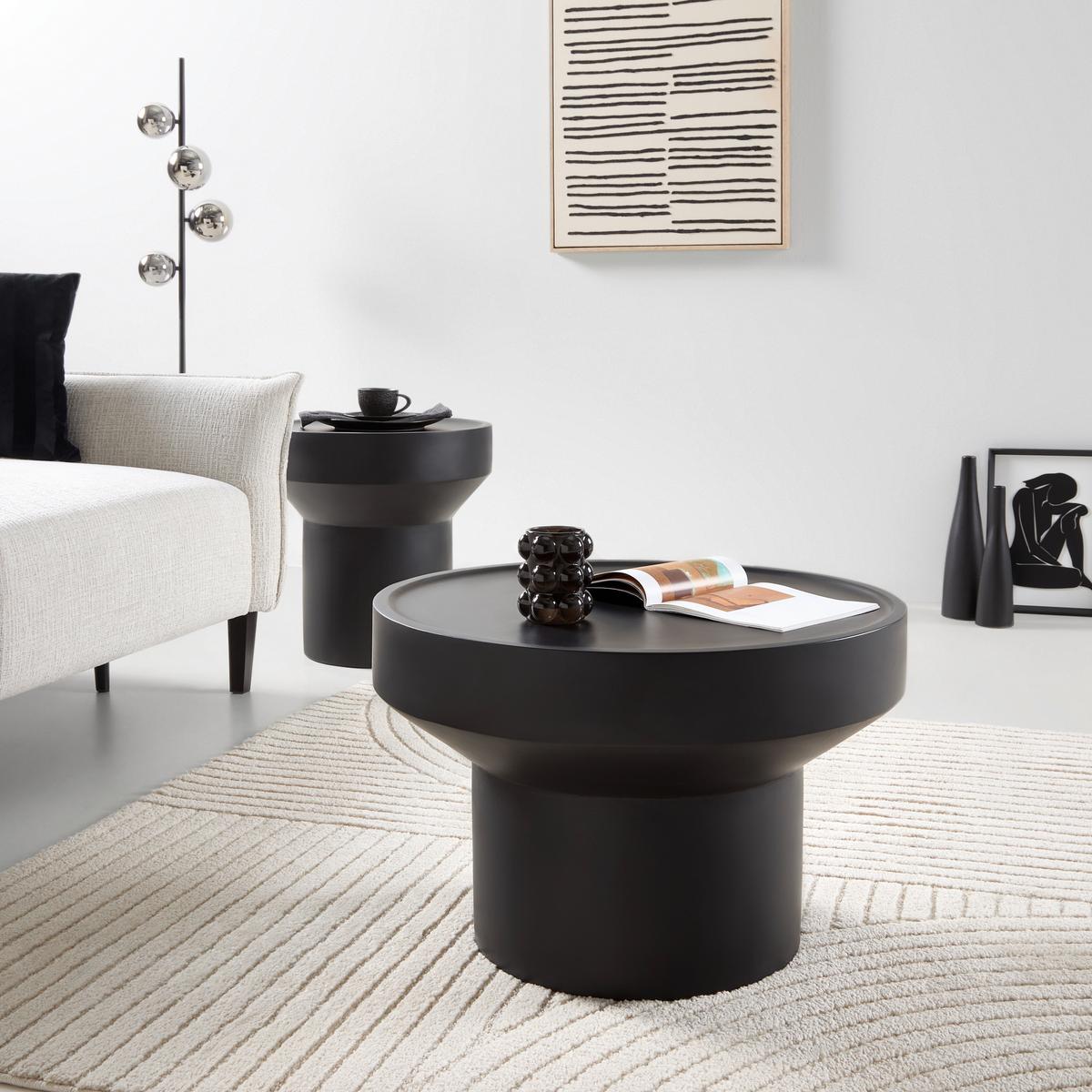 KONFERENČNÍ STOLEK GRADINO -TREND- - černá, Moderní, dřevo (60/40/60cm) - Premium Living