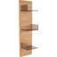 Falipolc Pure - modern, üveg/faanyagok (29/116/21cm)