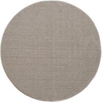 Webteppich Loom 160 X 160 4300 Brown - Braun, Basics, Textil (160cm) - Novel