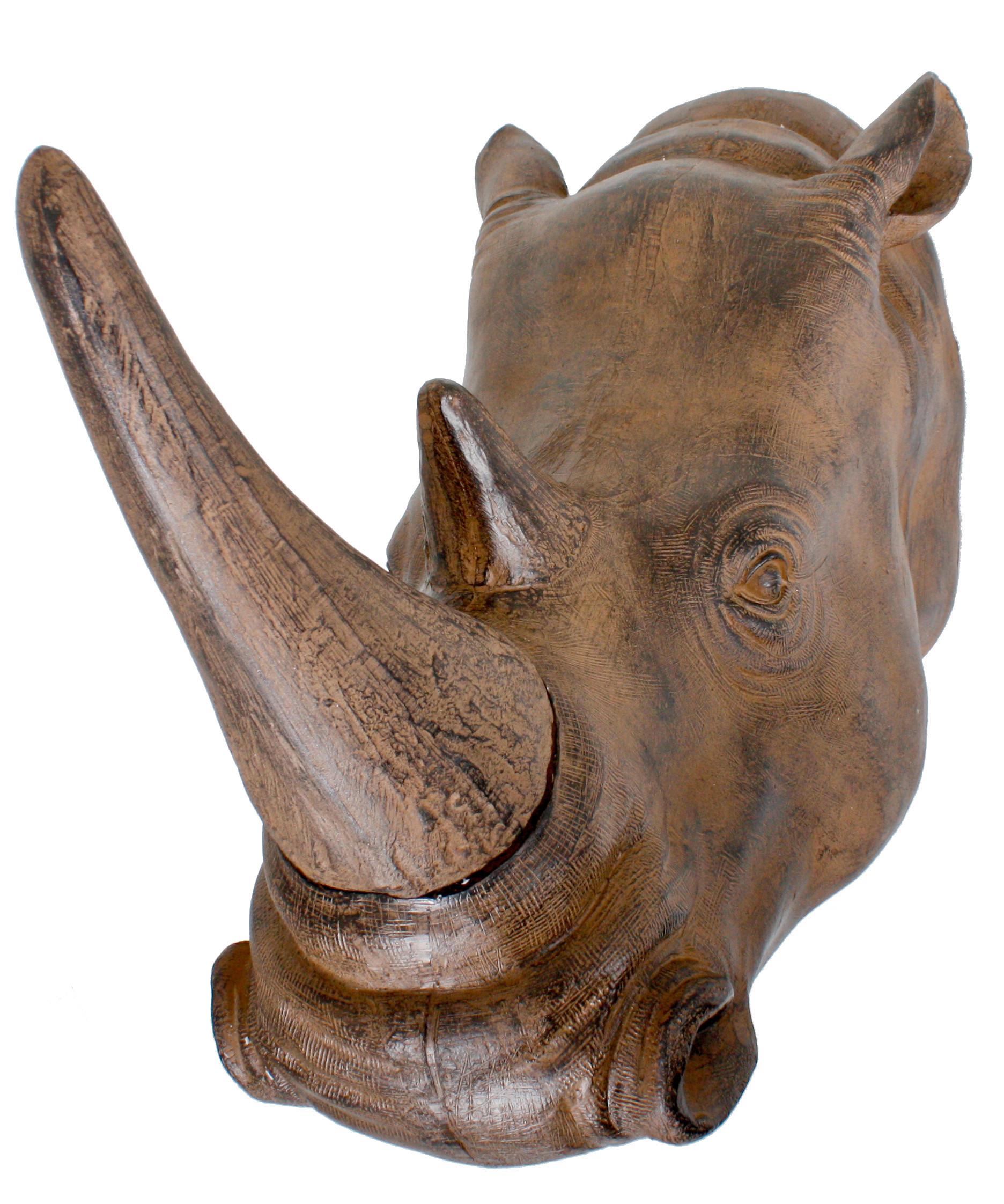 Dekonashorn Braun B: 61 Cm - Braun, Basics, Kunststoff (61/28/52cm)