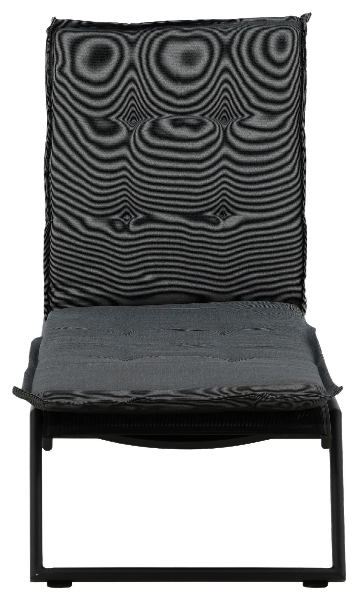 Liegenauflage Cushion - Grau, KONVENTIONELL, Textil (60/5.5/193cm) - Gardenson