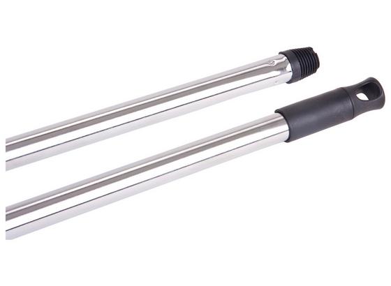 Besenstiel Chrom - Chromfarben, KONVENTIONELL, Metall (118cm) - Ombra Besenstiel Chrom - Chromfarben, KONVENTIONELL, Metall (118cm) - Ombra