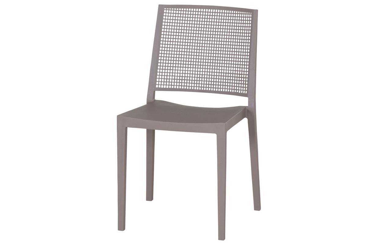Stapelstuhl T20113 - Taupe, Basics, Kunststoff (46/80/56cm) - Siena Garden