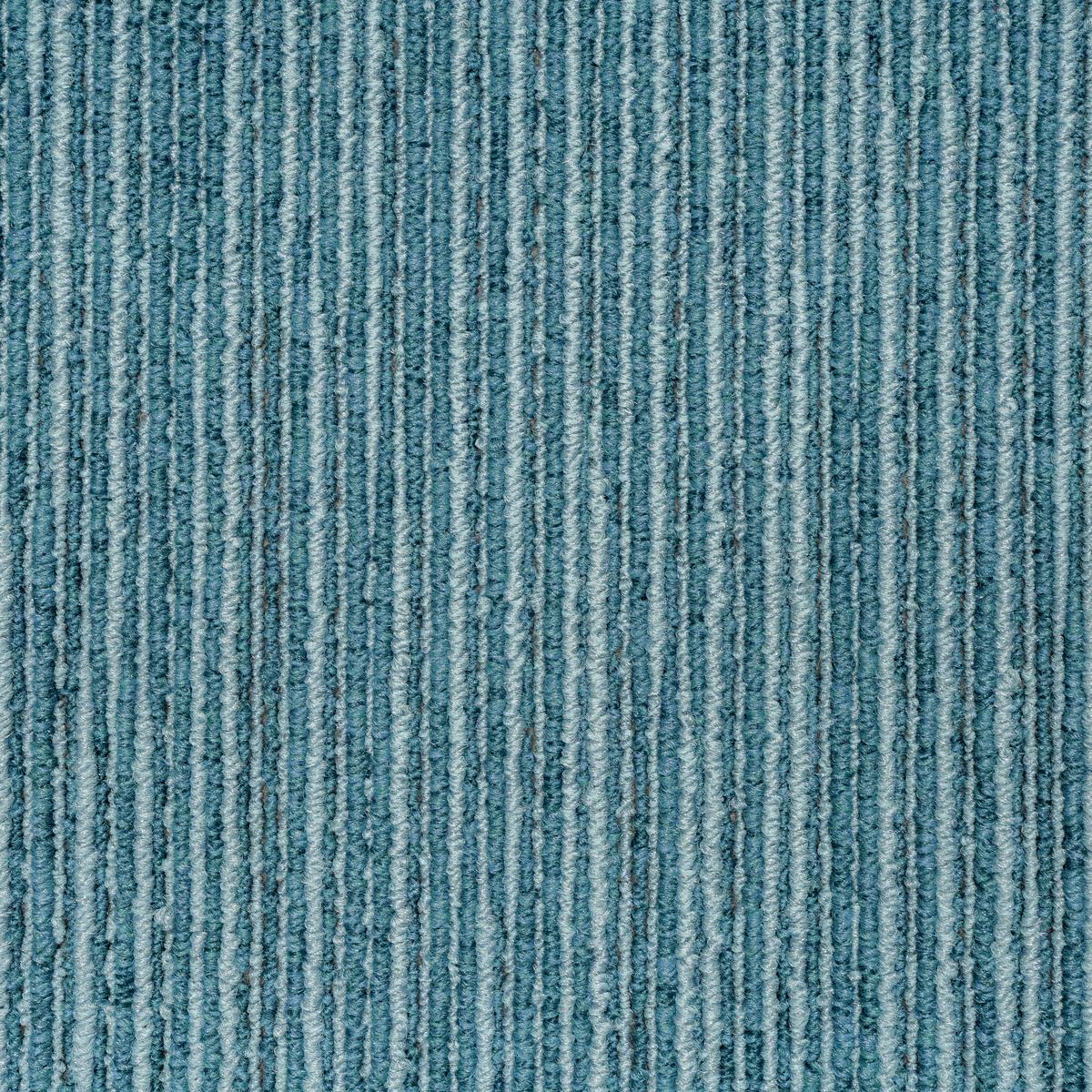 Teppichfliese Türkis Ambition 50x50 cm Florhöhe 3 mm - Türkis, Basics, Textil (50/50cm)