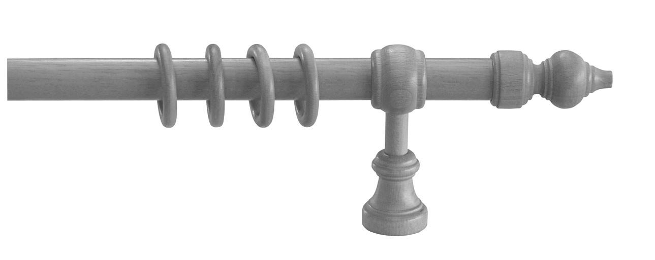 Rúdkarnis Garnitúra Dió - Dió, konvencionális, Fa - Ombra