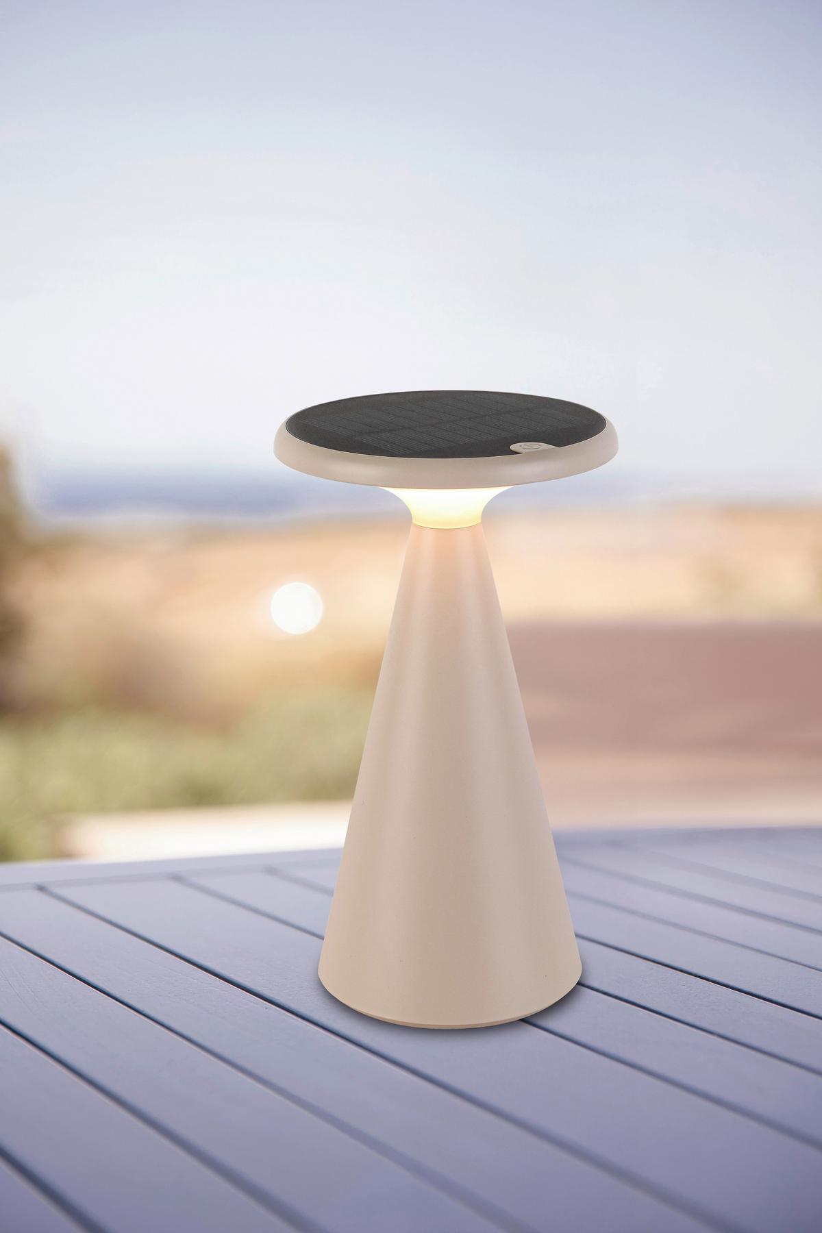 VENKOVNÍ LED SVÍTIDLO HIRO - černá/pískové barvy, Moderní, plast (11,5/20,3cm) - Modern Living