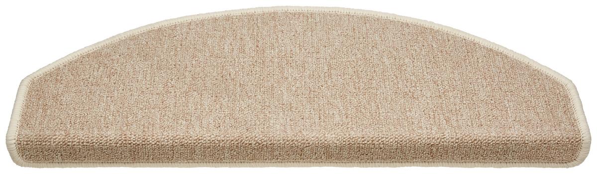 Stufenmatte Julia Beige Kunststoff 28x65 cm - Beige, Basics, Kunststoff (28/65cm) - Ondega