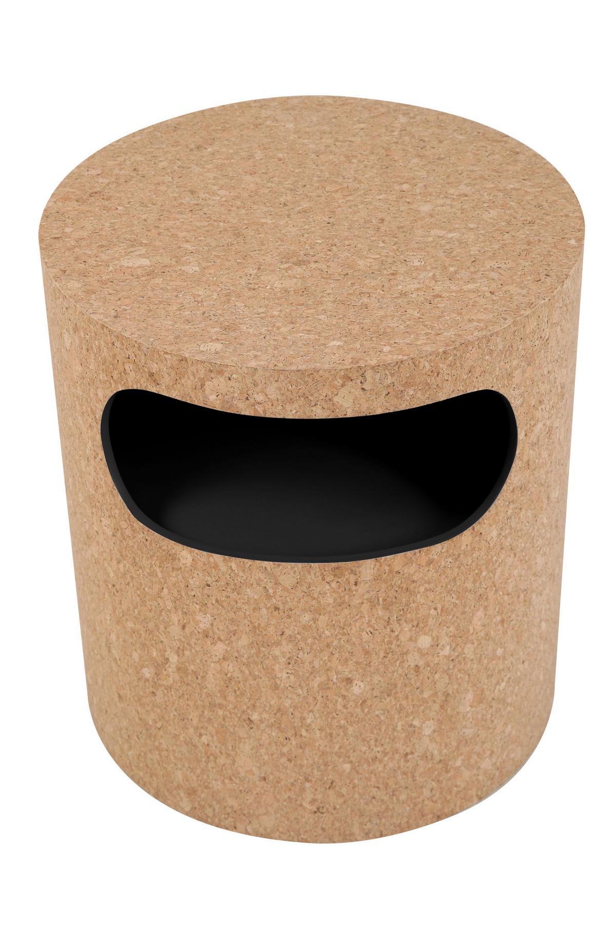 Nachtkästchen Naturfarben B: 40 Cm - Naturfarben, Design, Holz/Holzwerkstoff (40/45/40cm) - Livetastic