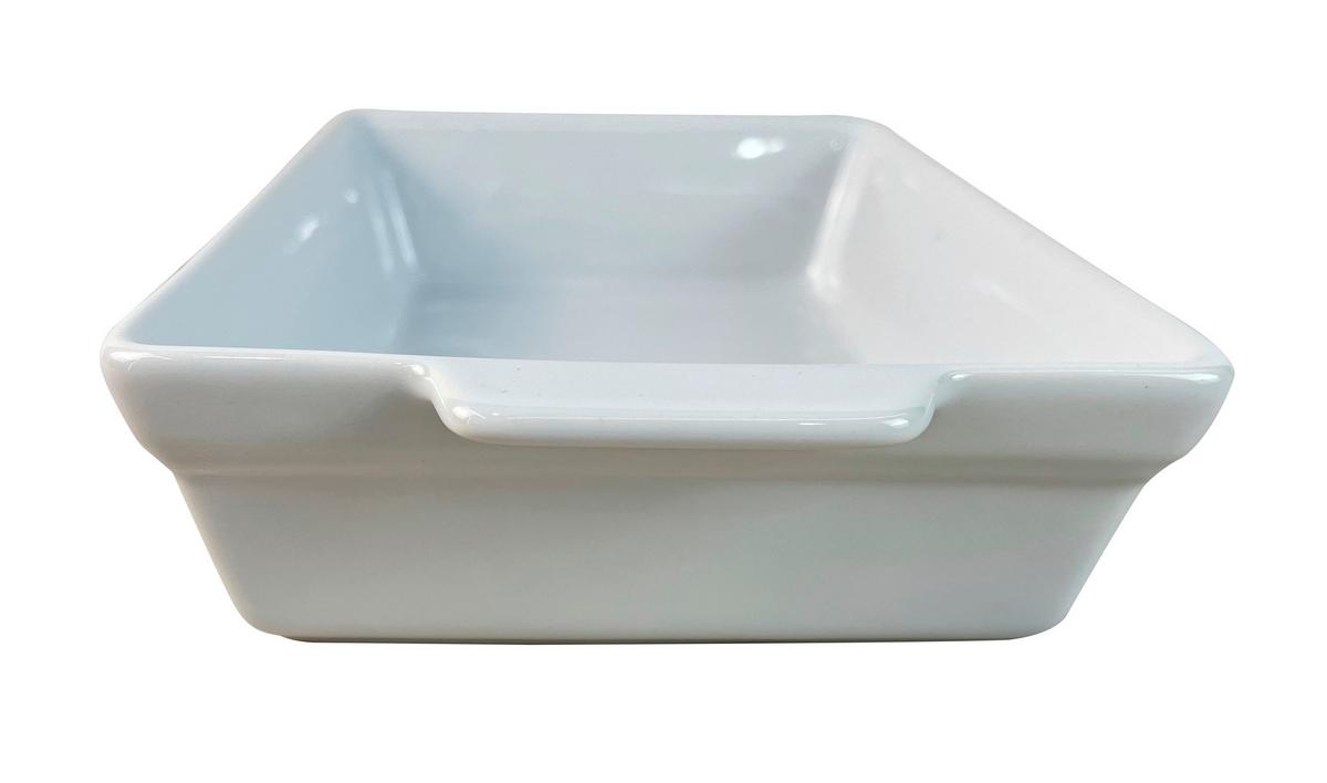 Auflaufform Josie - Weiß, KONVENTIONELL, Keramik (23/14/4,5cm) - James Wood