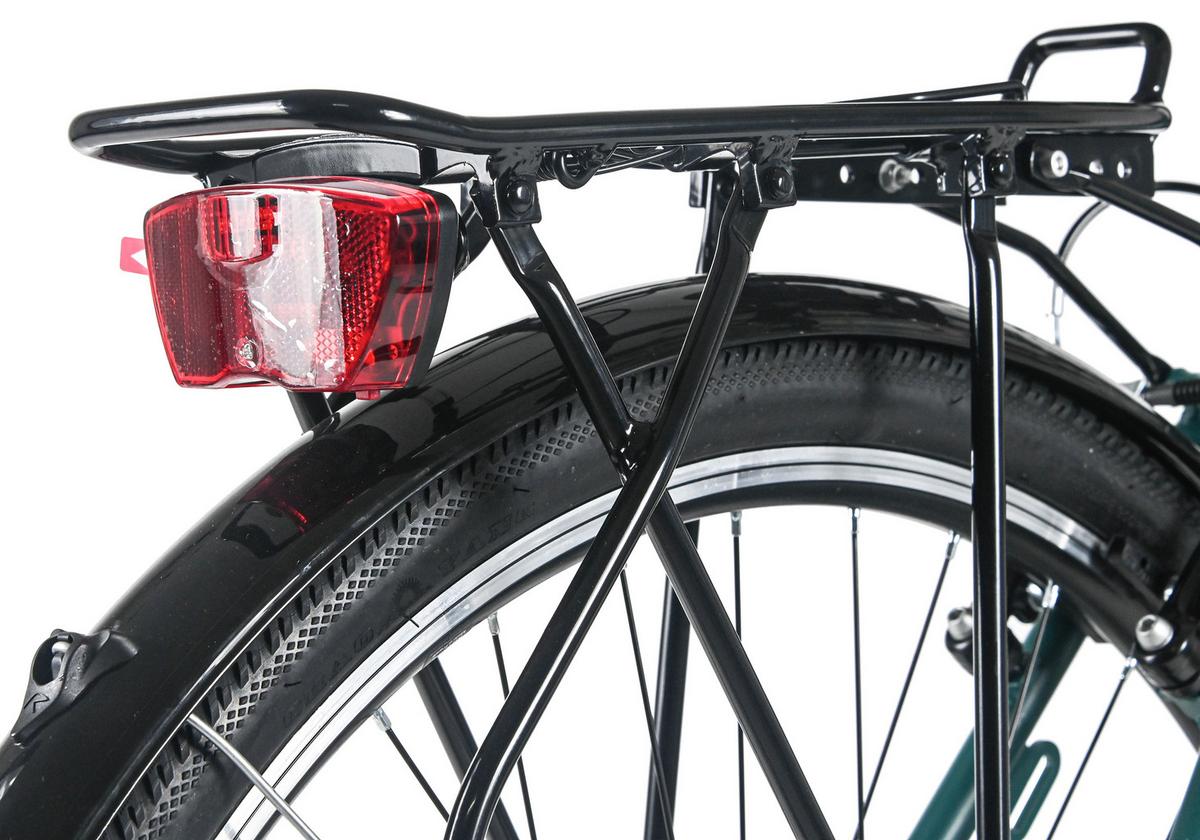 Trekkingrad Herren 28 Zoll - Grün, Basics, Metall (25/140/60cm)