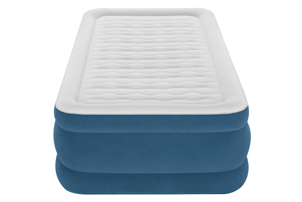 Luftbett Lennard 191x97x46 Cm Bis 150kg, Inkl. Pumpe - Dunkelblau/Grau, KONVENTIONELL, Kunststoff/Metall (191/97/46cm) - Bestway