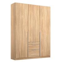 Drehtürenschrank 136cm Alabama, Sonoma Eiche Dekor - Sonoma Eiche, MODERN, Holzwerkstoff (136/229/54cm) - Rauch Möbel