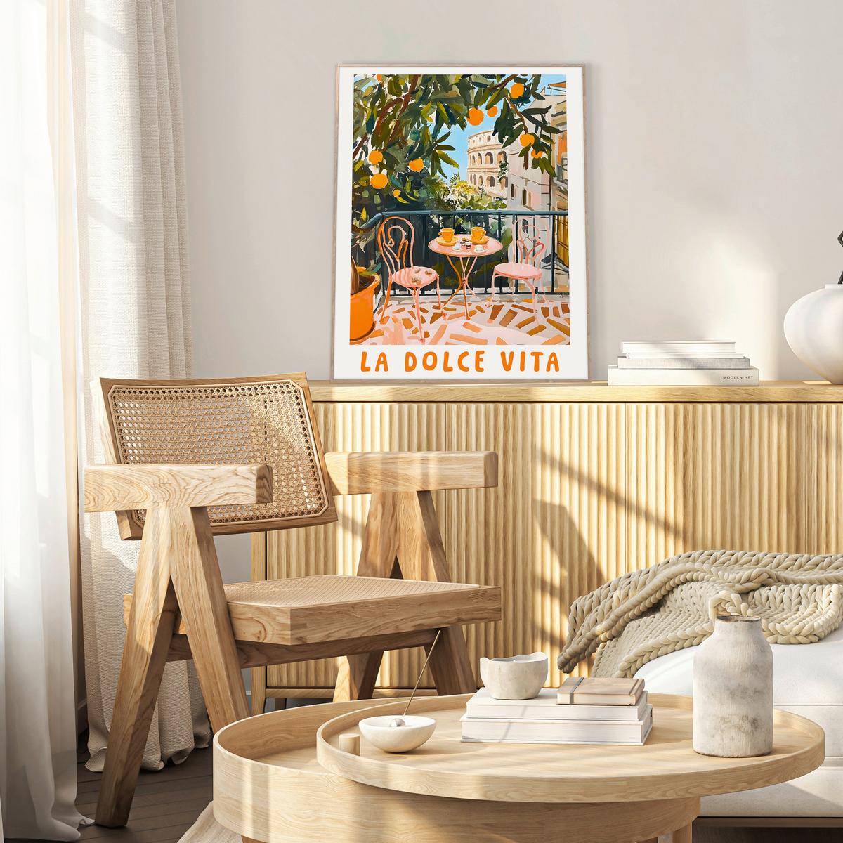 Obraz ELENA - barvy dubu/vícebarevná, Konvenční, kompozitní dřevo/papír (50/70cm) - Mömax