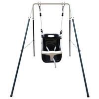 Schaukel A030.243.00 - Anthrazit/Creme, KONVENTIONELL, Kunststoff/Metall (94/118/146cm) - Ambia Garden